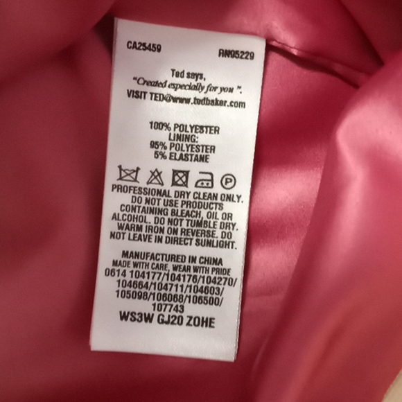 Ted Baker Zohe Summer Bloom Canvas Crop Jacket - Picture 16 of 17